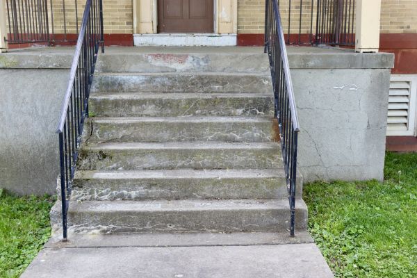 Staircase Concrete Repair in Visalia