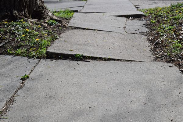 Sidewalk Hazard Repair in Visalia