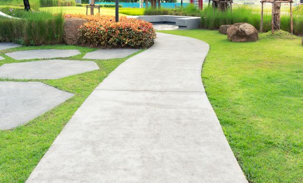 Cement Walkway Repair in Visalia