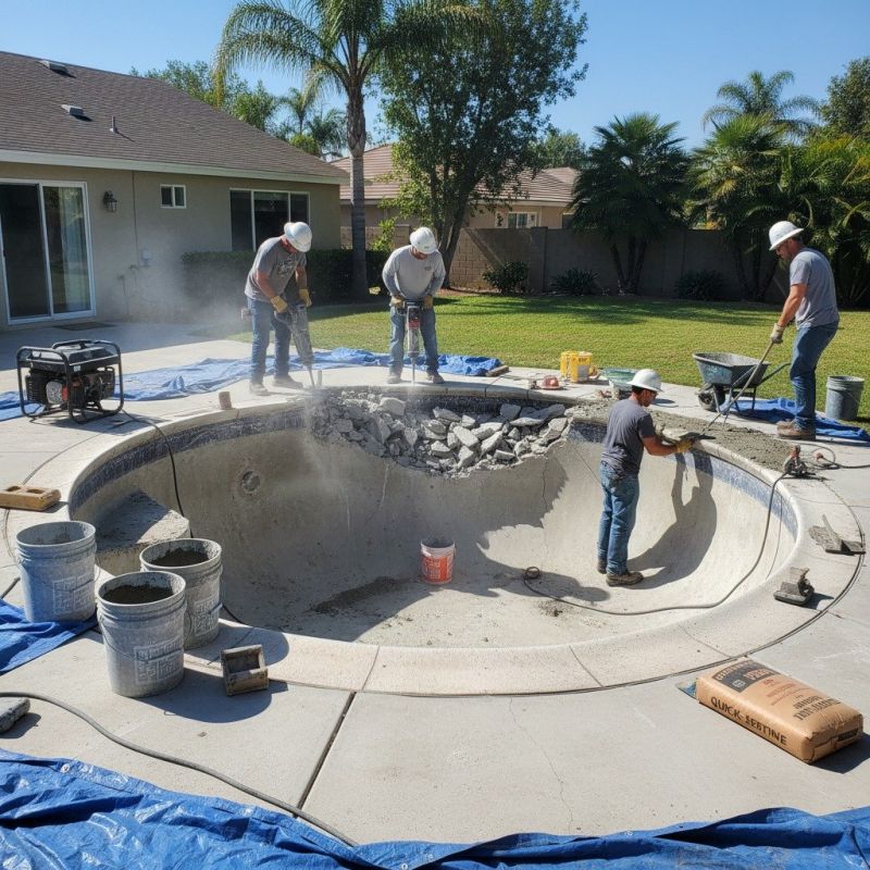 Pool Slab Repair